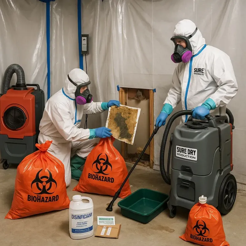 Contaminated Water Handling Protocols process in Gurabo, PR