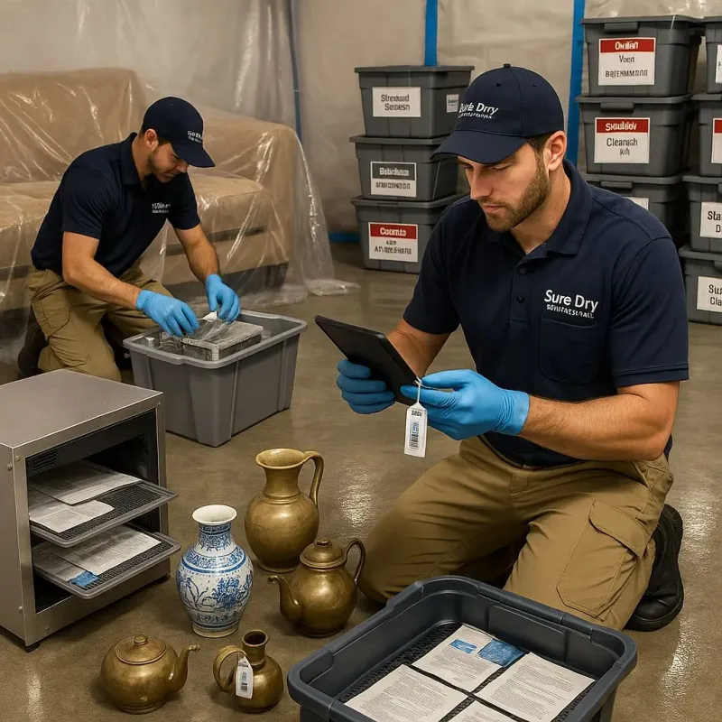 Content Protection and Restoration process in Gurabo, PR